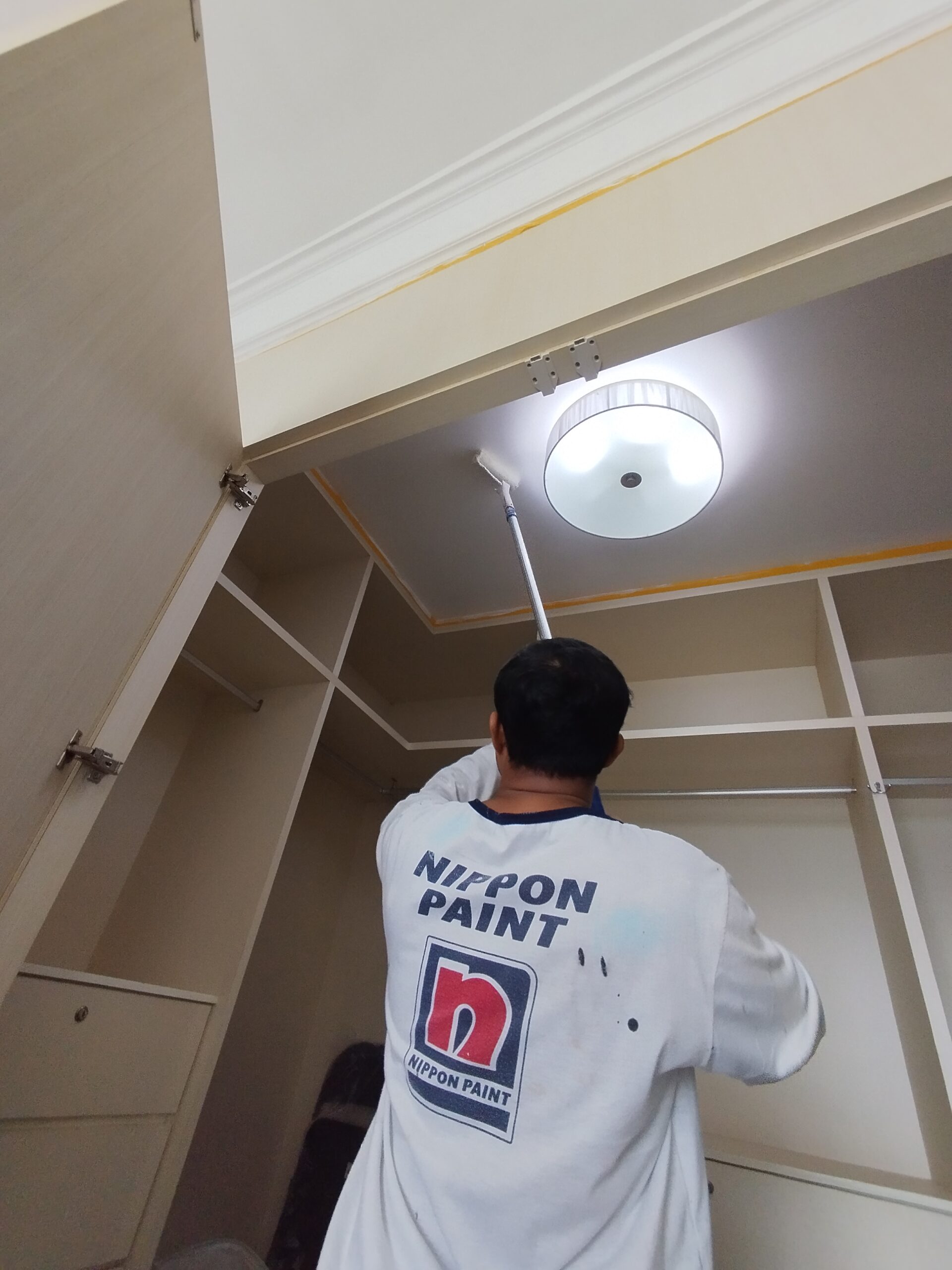 ceiling restoration after leak repair singapore